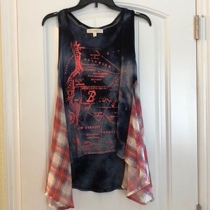 Scrapbook flowy tank size small 💖